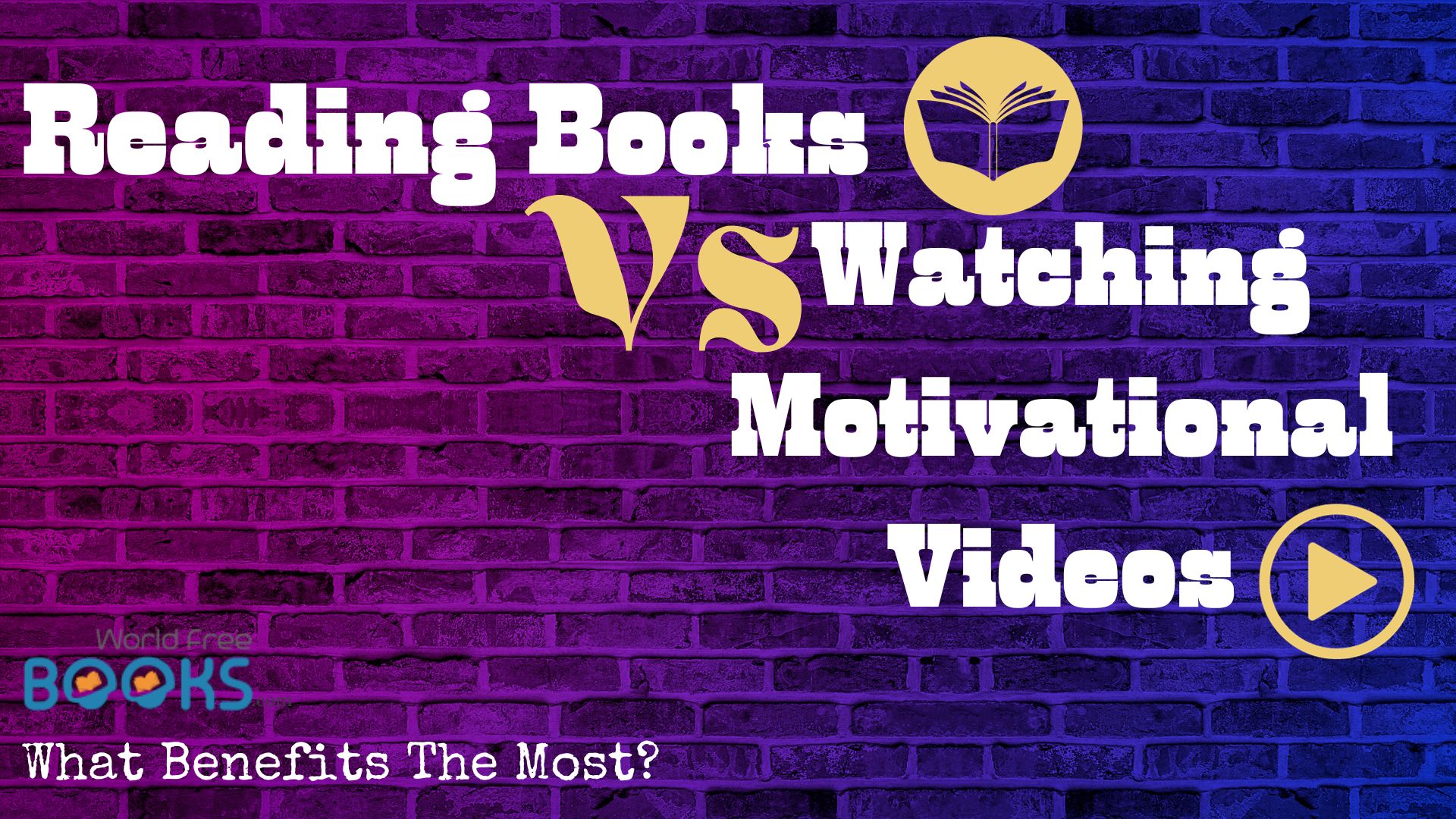 Reading Books Vs Watching Motivational Videos