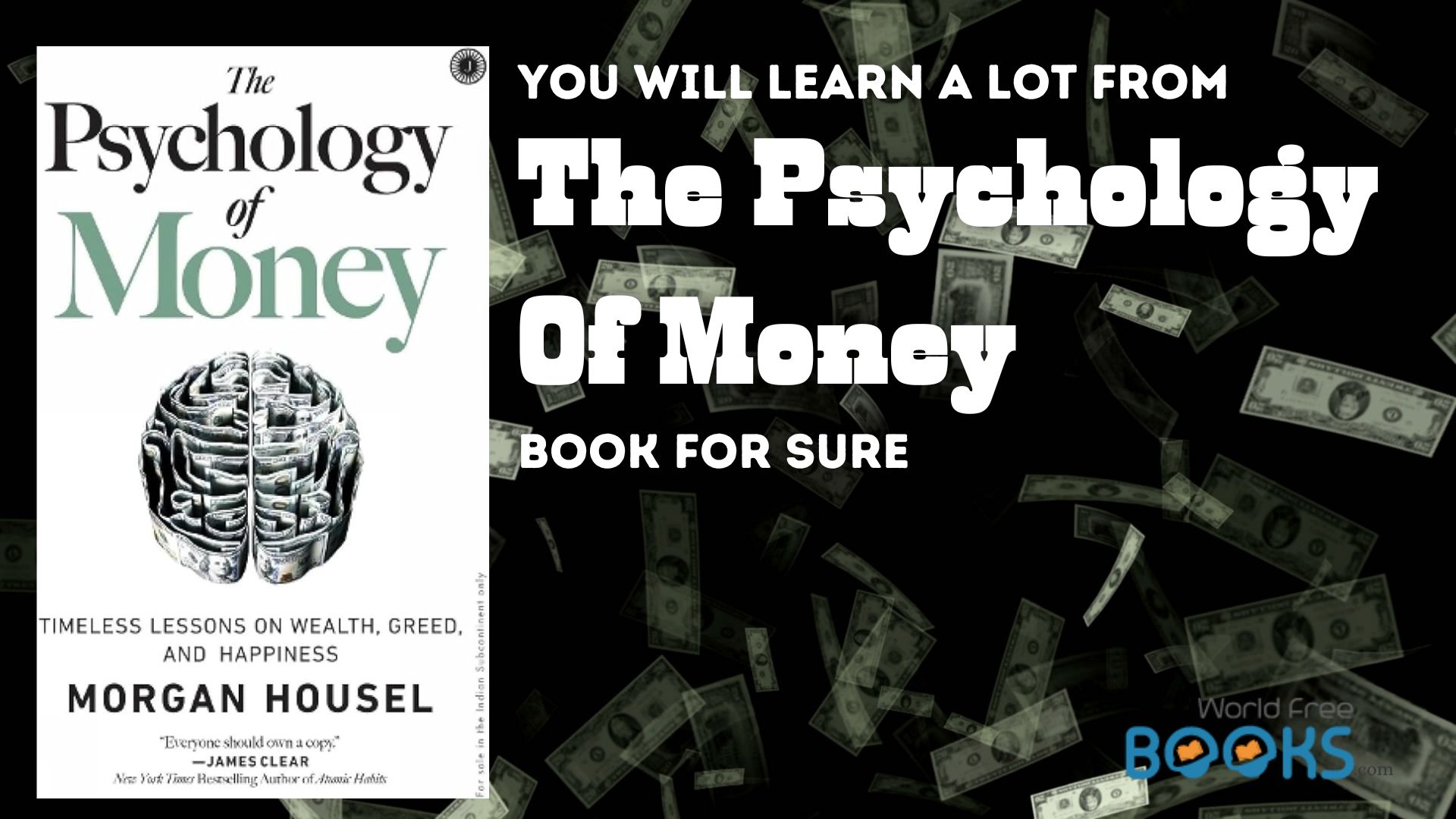 You Will Learn A Lot From The Psychology Of Money Book For Sure