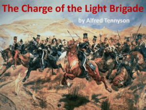 ‘Charge of the Light Brigade’ by Alfred Lord Tennyson I