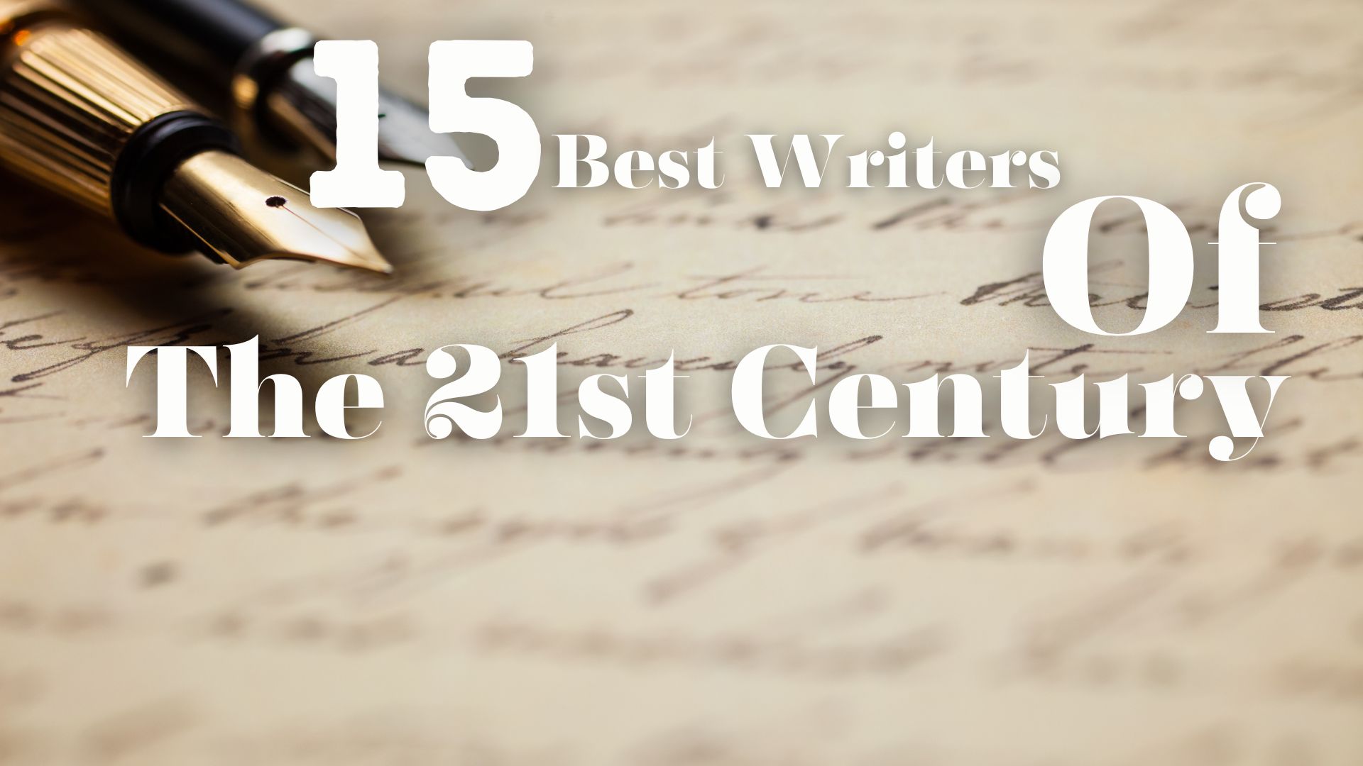 15 Best Writers Of The 21st Century