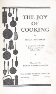 Best Cook Books- Joy of Cooking By Irma S. Rombauer