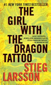 Most Entertaining Fiction Books- The Girl with the Dragon Tattoo by Stieg Larsson