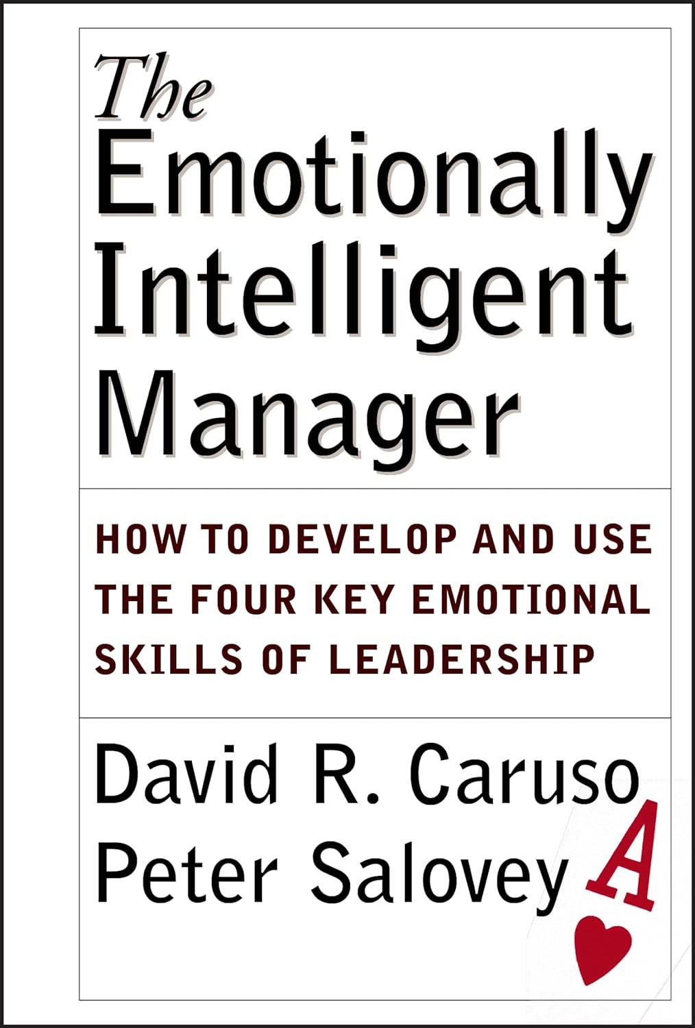 The Emotionally Intelligent Manager By David R. Caruso