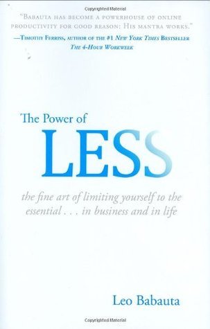The Power Of Less By Leo Babauta